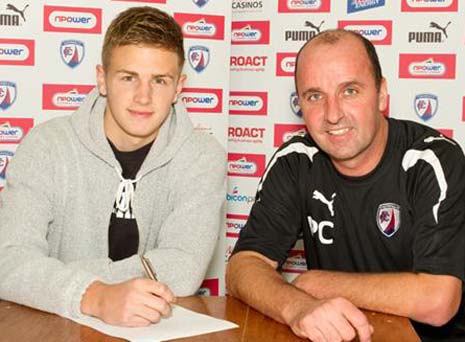 And Jack Broadhead signed his first professional contract this week