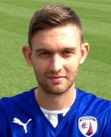 O'Shea surely earned his right to a shirt at Wembley - putting Chesterfield ahead on 18 with a headed goal