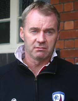 Chesterfield FC Manager John Sheridan talks Colchester