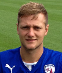 Now dominating the game, Chesterfield added one more before the end of the first 45, with Liam Cooper heading in a corner from Gardner and making it 4 in just seven minutes.