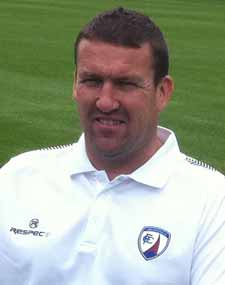 Also there and promoting his new book was goalkeeping coach Mark Crossley (left) and The Chesterfield Post chatted to him about the books final chapter, ... - mark_crossley