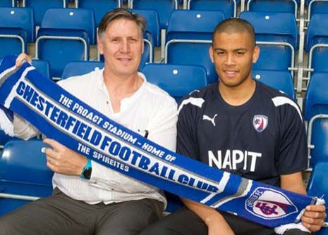Double Swoop For Spireites As Cook Signs Chapman And Nixon