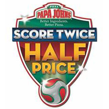 Chesterfield FC supporters will be able to reap the rewards of the club's goals, as Papa John's announces an exclusive offer for fans to get half price pizzas if The Spireites score twice in a match.