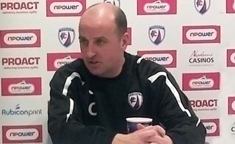 Spireites Boss Paul Cook made no secret of his frustration when speaking to the press after the game on Tuesday night, but, as he spoke with The Chesterfield Post this morning - pre Fleetwood - that frustration is still evident Listen to the interview in full below.