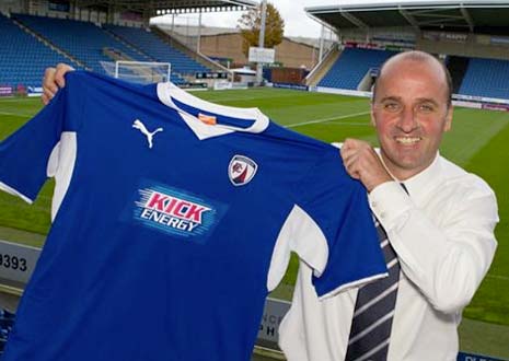 Paul Cook was officially unveiled on Friday lunchtime as the new manager of Chesterfield FC.