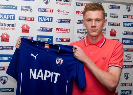 Sam spoke of his delight at joining Chesterfield from local rivals Mansfield Town after the 23-year-old attacking player signed a two-and-a-half-year contract, after the clubs agreed an undisclosed deal.