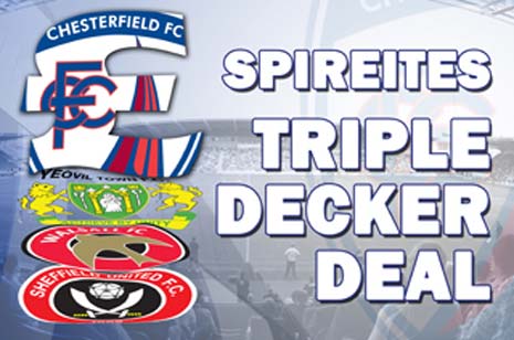 Spireites announce Triple Decker ticket