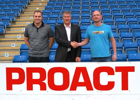 As has been widely expected, it's been announced today that Chesterfield FC will begin the 2012/13 Campaign at the newly renamed Proact Stadium.