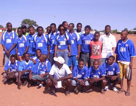 Chesterfield have launched an appeal to help footballers in the African area of Tsumeb by providing them with football shirts.