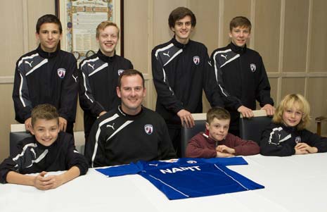 Chesterfield's development centre is flourishing, providing youngsters from the region and beyond with a great opportunity to progress to the club's academy.