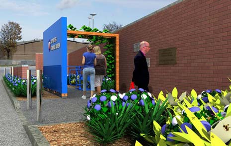 Fundraising for the proposed £35,000 Chesterfield Memorial Garden is now in full swing - with the current total being £9345.