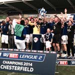 Chesterfield Are Champions! Spireites Going Up In Style