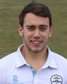 It was, however, the spell form Alex Hughes that put the hosts on top during the afternoon session.  The 21-year-old clean bowled Rory Hamilton-Brown for 11, before dismissing Luke Wright, caught and bowled for a duck two balls later.