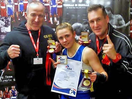 A 15-year-old Chesterfield boxer has bagged a gold medal at the finals of the National ABAE Female Championships in Essex.