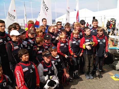 Derbyshire Youth Sailing Team Defend National Schools Championship in Weymouth
