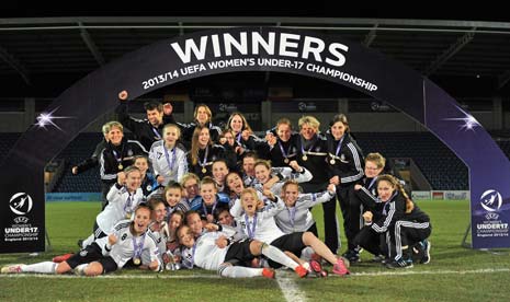 Chesterfield FC officials have received a glowing endorsement from UEFA following the European Women's Under-17 Championship, which featured four games staged at the Proact Stadium.