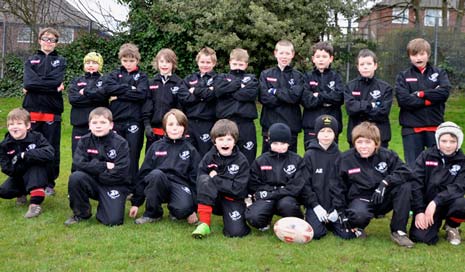 New Sponsorship for the Mini Rugby Under 10's