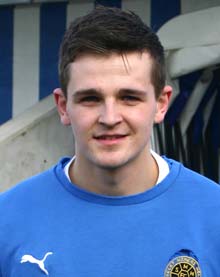 Central defender and Man of the Match, young Ryan Dickinson, recently promoted from the reserve team, showed great maturity in holding up another Heanor attack